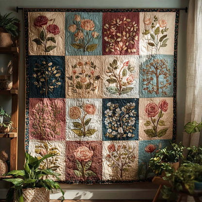 Everlasting Blooms Quilted Blanket NCU0DQQ0328