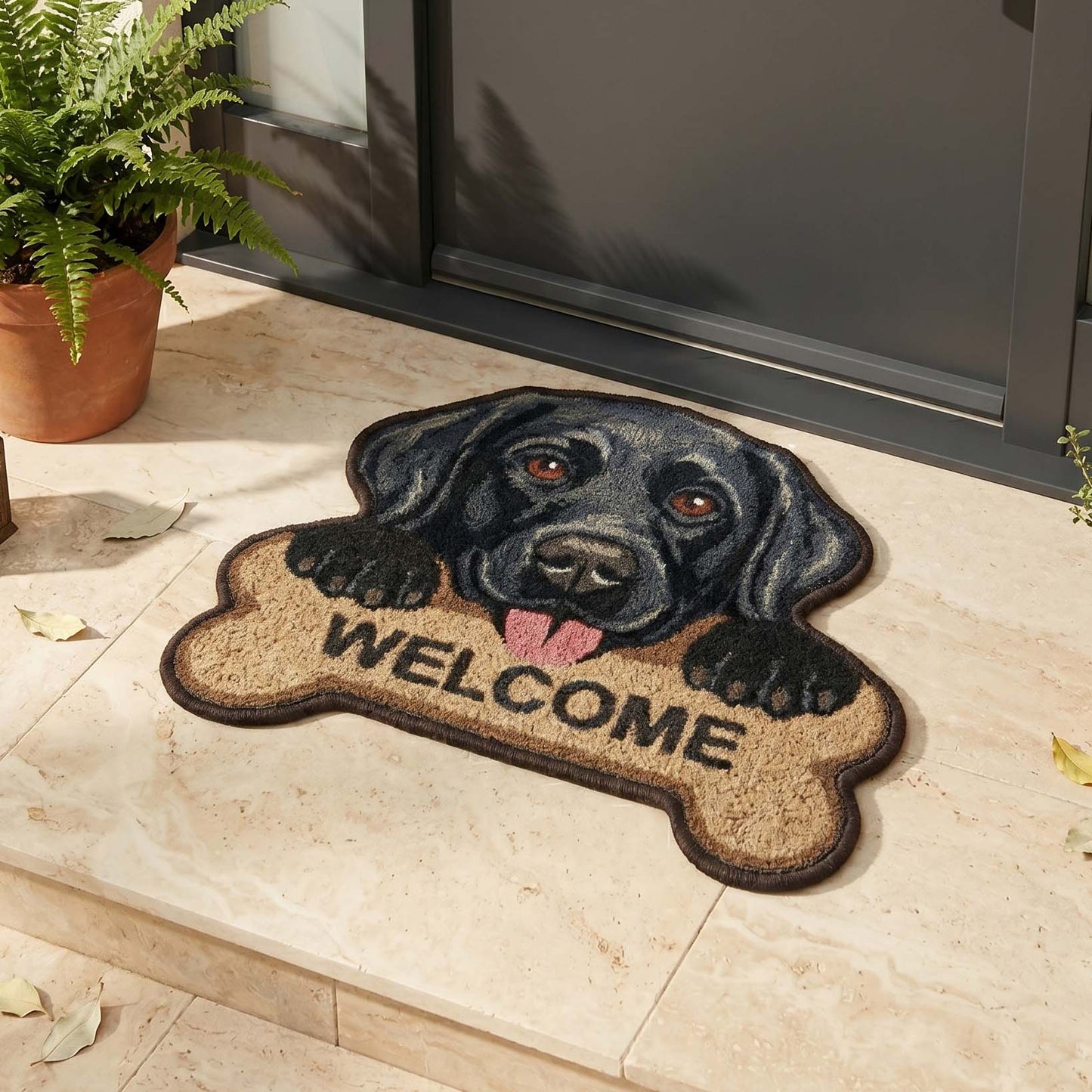 Everlasting Labrador Retriever Custom Shape Doormat NCU0HNH1087