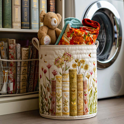Everyday Stories Quilted Laundry Basket NCU0NNT1123