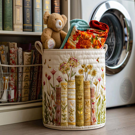 Everyday Stories Quilted Laundry Basket NCU0NNT1123