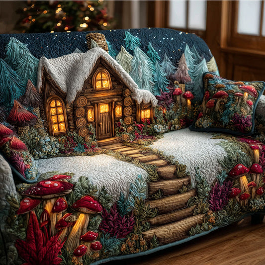 Fairy Cabin Quilted Sofa Cover NCU0PTT2265
