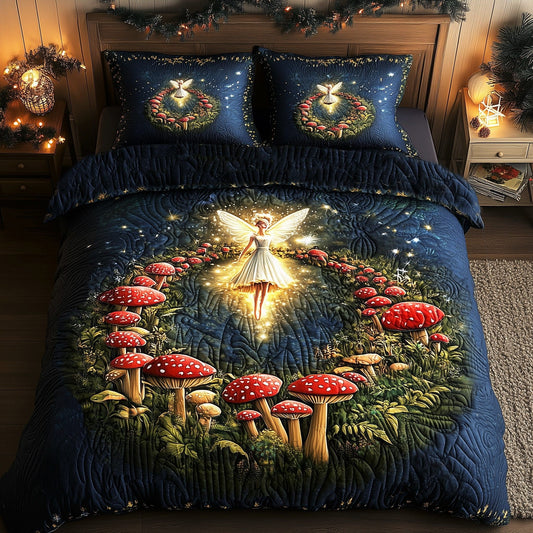 Fairy Circle Dreamscape 3-Piece Quilted Bedding Set NCU0NNL034