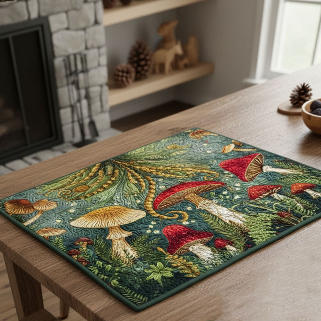 Fairy Woods Quilted Place Mat NCU0PTT2241