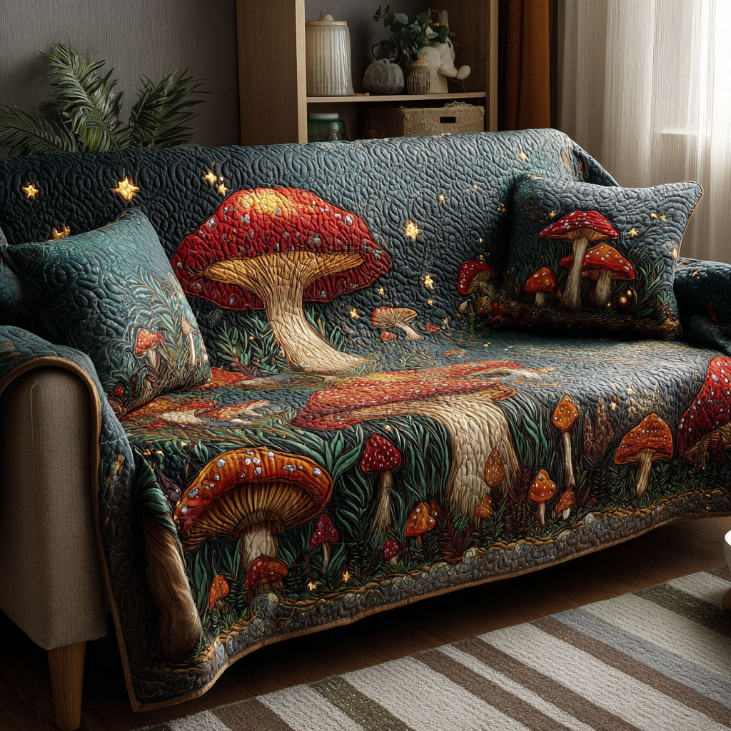 Fairyshade Quilted Sofa Cover NCU0PTT2267