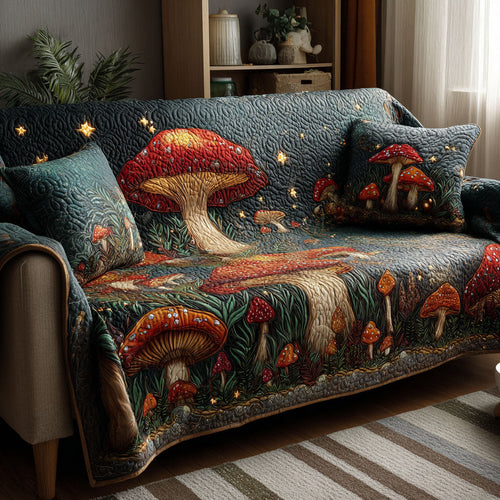 Fairyshade Quilted Sofa Cover NCU0PTT2267