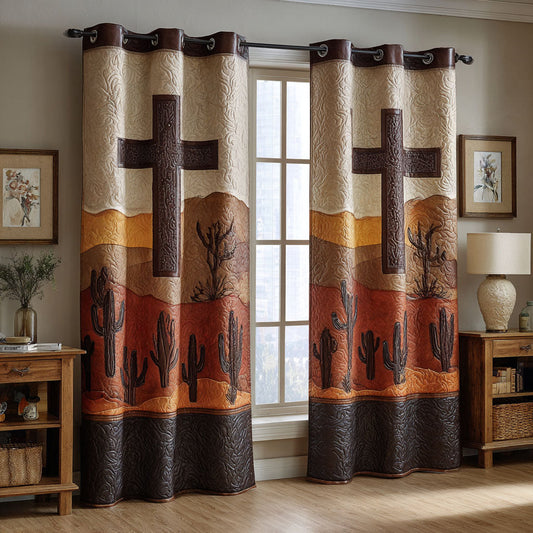 Faith on the Frontier Quilted Curtains NCU0PTT2717