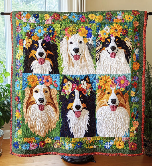 Faithful Friend Quilted Blanket NCU0PT857