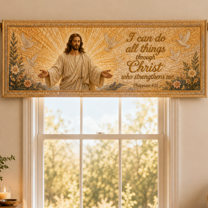 Faithful Heart Quilted Valance NCU0NTD2098