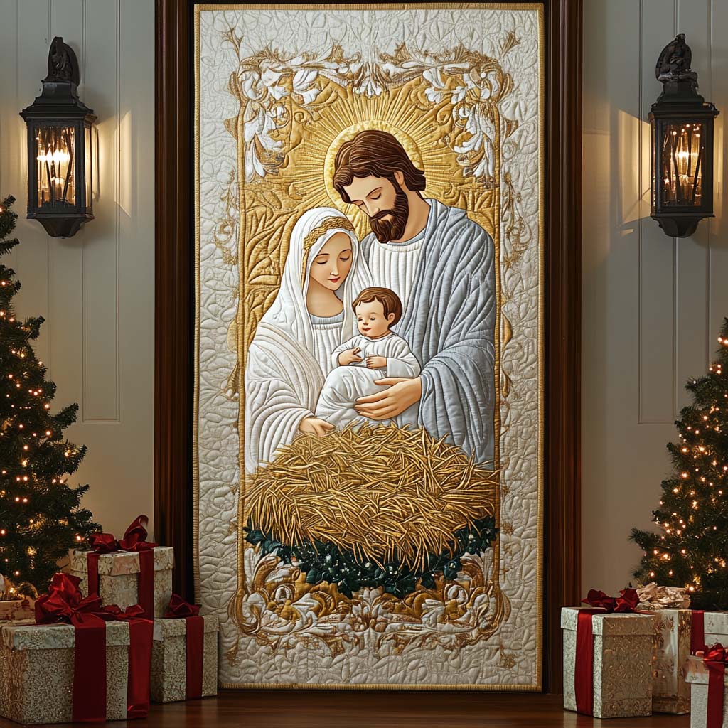 Faithful Journey Quilted Door Cover NCU0NT10988