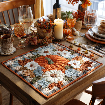 Fall Grace Quilted Table Topper NCU0NTV201