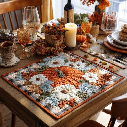 Fall Grace Quilted Table Topper NCU0NTV201