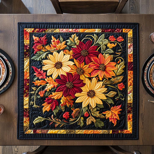 Fall Harvest Dream Quilted Table Topper NCU0NNT1258