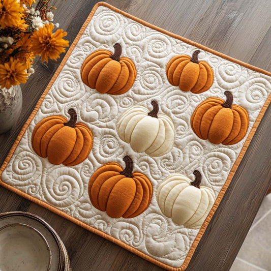 Fall Heartbeat Quilted Table Topper NCU0NNT1027