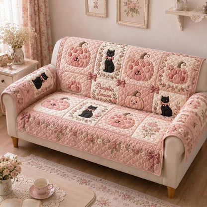 Falling Paws Quilted Sofa Cover NCU0NTD2030