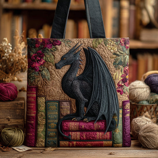 Fantasy Codex Quilted Tote Bag NCU0NTD1289
