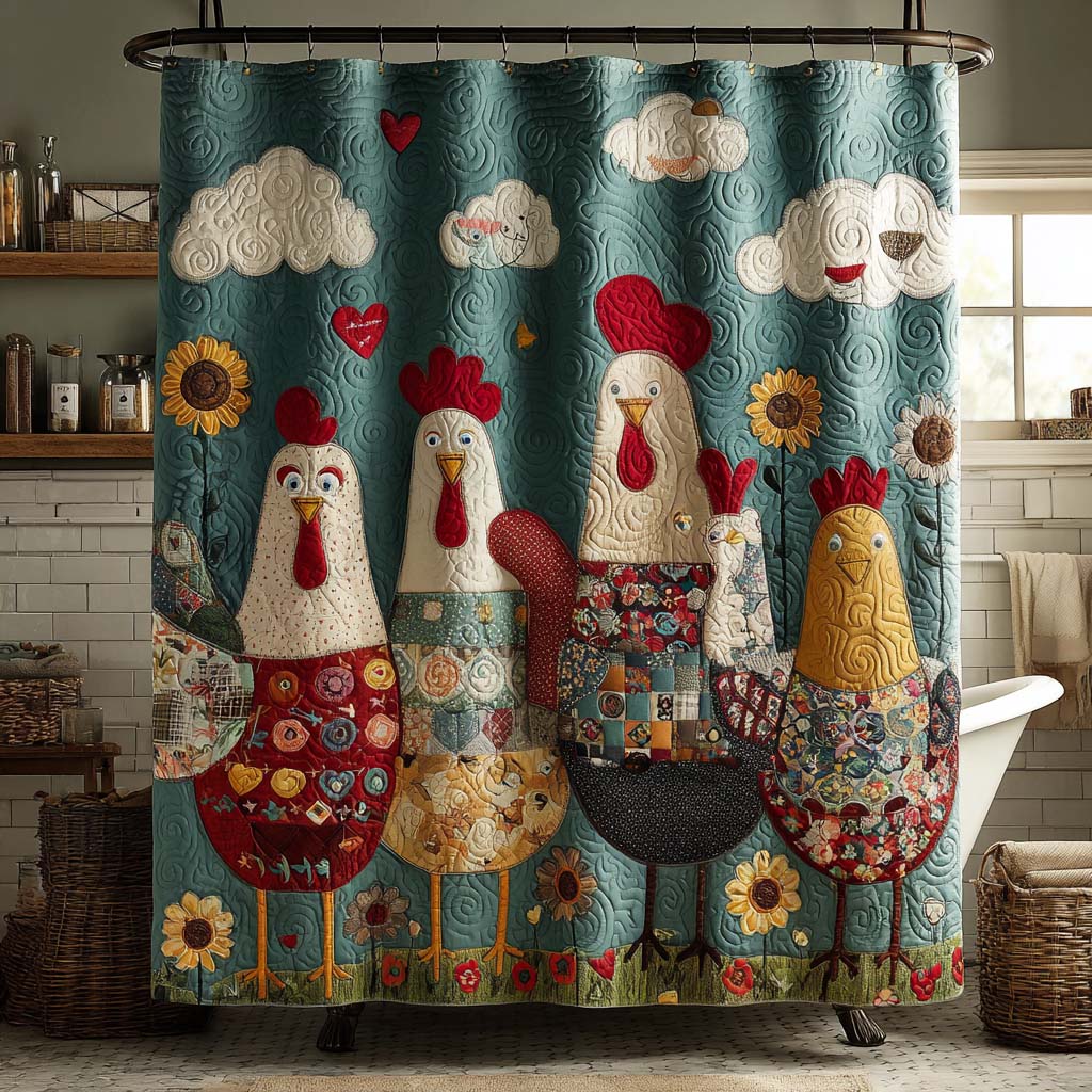 Farm Charm Shower Curtain NCU0NNT2959