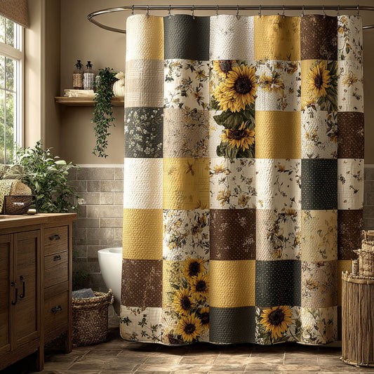 Farmhouse Bloom Shower Curtain NCU0DDK2579