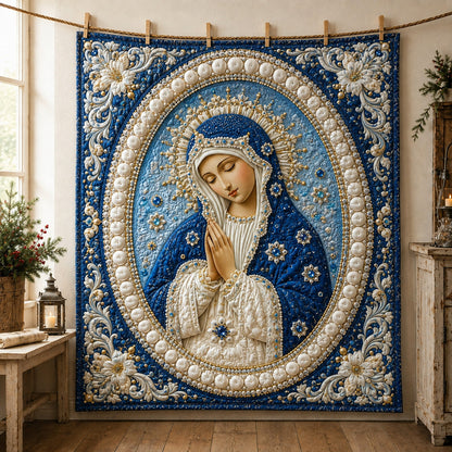Fatima Pearl Glory Quilted Blanket NCU0HNH1236