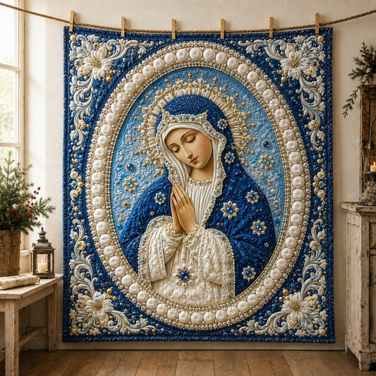 Fatima Pearl Glory Quilted Blanket NCU0HNH1236