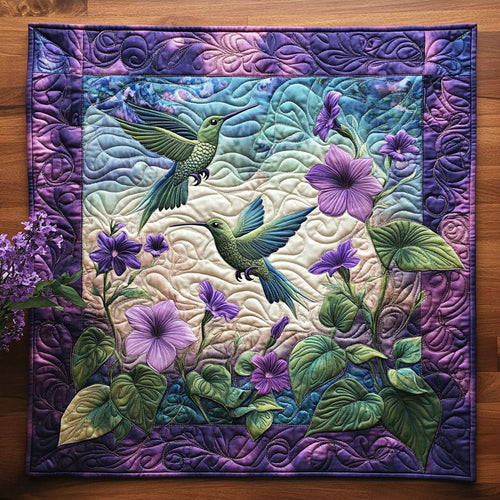 Feather Waltz Quilted Table Topper NCU0PTT715