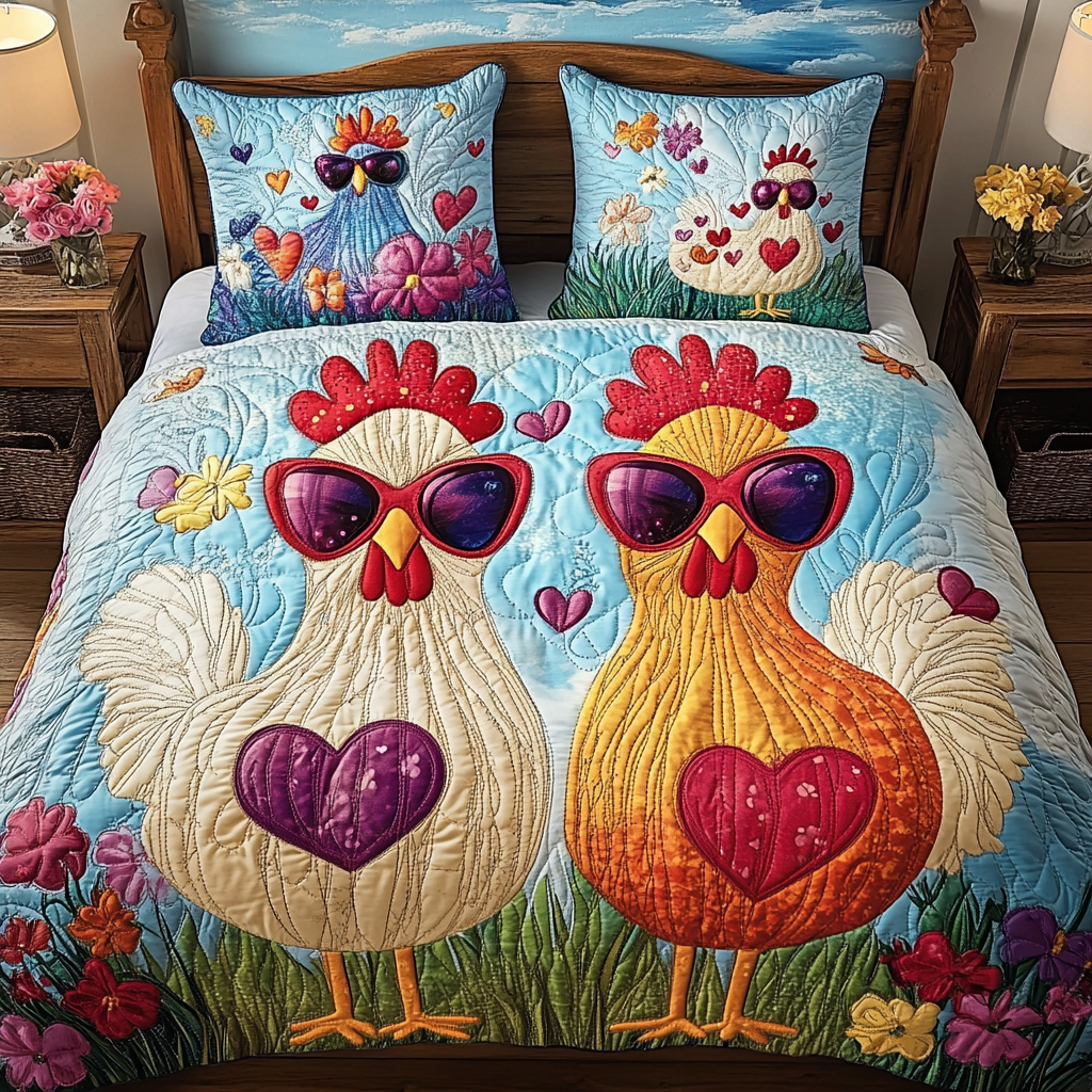 Feathered Friends Duvet Cover Set NCU0PVL280
