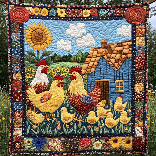 Feathered Friends Quilted Blanket NCU0DK2395