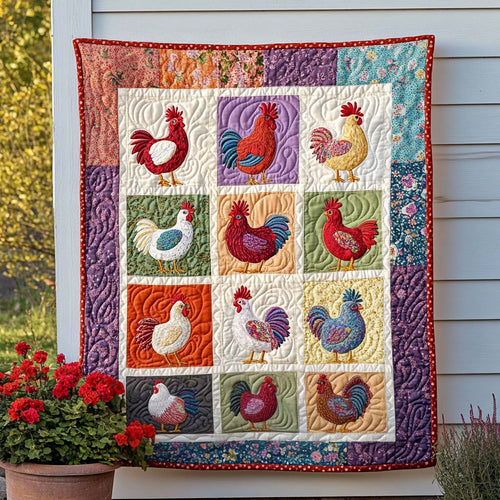 Feathered Friends Quilted Blanket NCU0NNT897