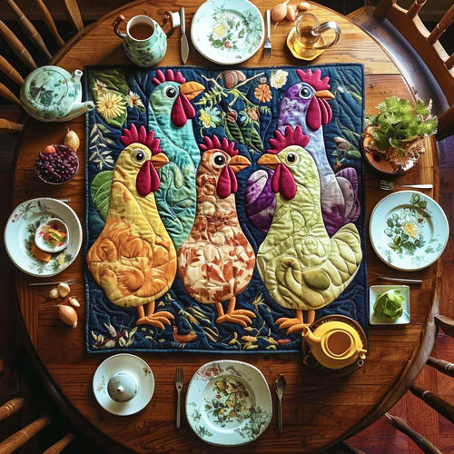 Feathered Friends Quilted Table Topper NCU0DV717
