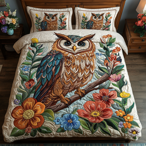Feathered Wisdom Duvet Cover Set NCU0NVH619