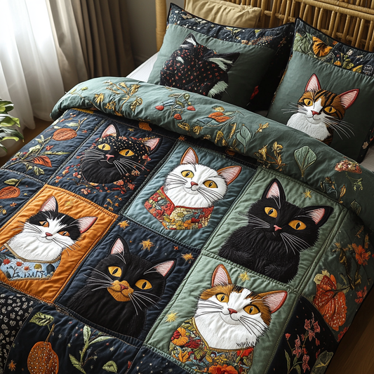 Feline Frolic Duvet Cover Set NCU0DV223
