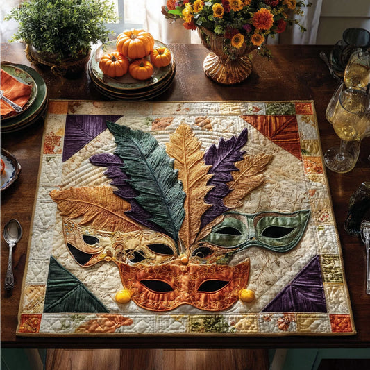 Festival Masquerade Quilted Table Topper NCU0PTT2545