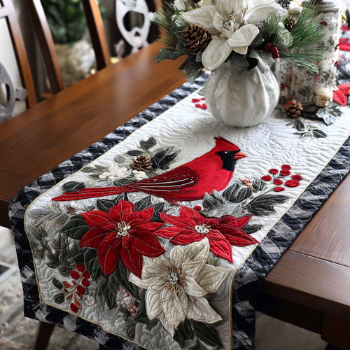 Festive Blooms Quilted Table Runner NCU0NNT1768