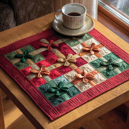 Festive Blossoms Quilted Table Topper NCU0NXD255