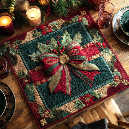 Festive Charm Quilted Table Topper NCU0NTV101