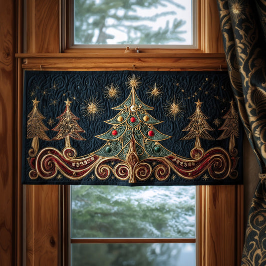 Festive Charm Quilted Valance NCU0PVL725