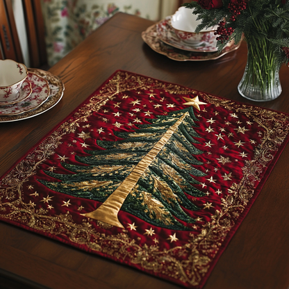 Festive Glow Quilted Table Topper NCU0DDK1147