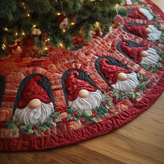Festive Guardians Christmas Quilted Tree Skirt NCU0NTV647