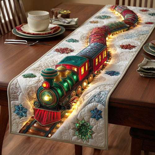Festive Journey Quilted Table Runner NCU0NTD531