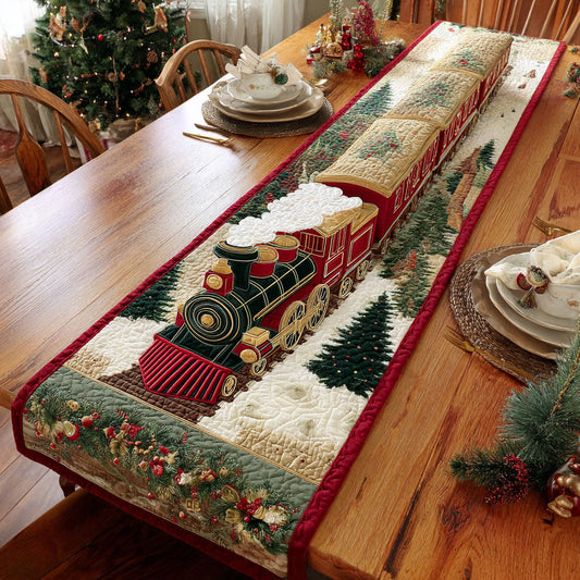 Festive Route Quilted Table Runner NCU0NTV350