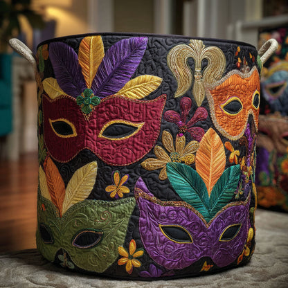 Festive Spirit Quilted Laundry Basket NCU0PTT2499