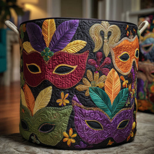 Festive Spirit Quilted Laundry Basket NCU0PTT2499