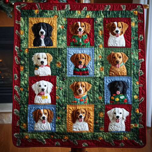 Fields Retriever Quilted Blanket NCU0PT1557