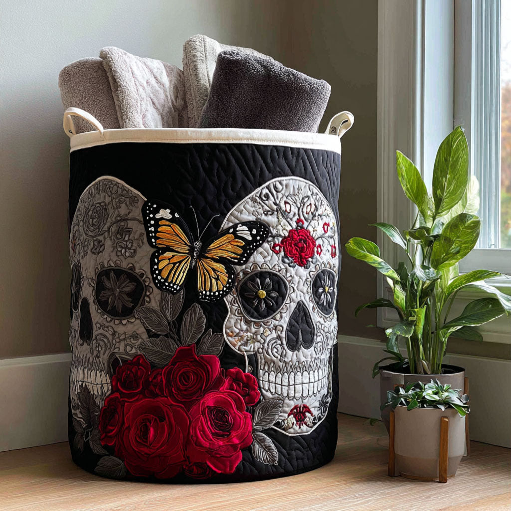 Fiesta del Alma Quilted Laundry Basket NCU0PTT1034