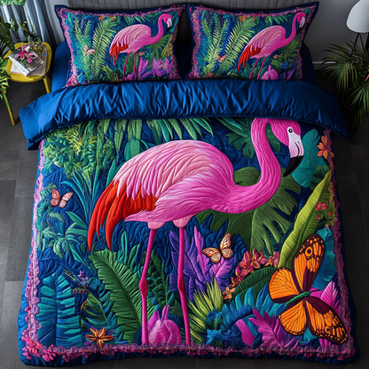 Flamingo Breeze Duvet Cover Set NCU0DDK385