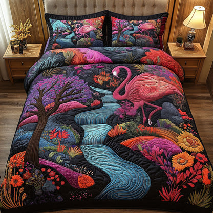 Flamingo Grove Duvet Cover Set NCU0PTT314