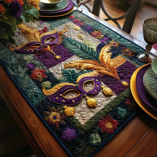 Fleur Carnival Quilted Table Runner NCU0PTT2531