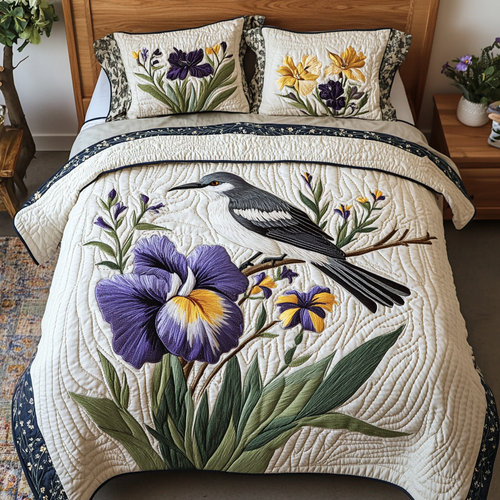 Flight of Petals Duvet Cover Set NCU0NVH681