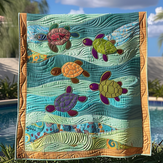 Floating With The Tide Quilted Blanket NCU0NT116