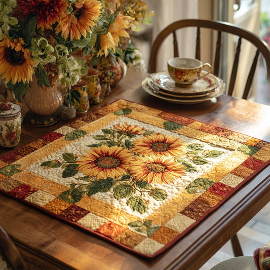 Flora Muse Quilted Table Topper NCU0PTT806