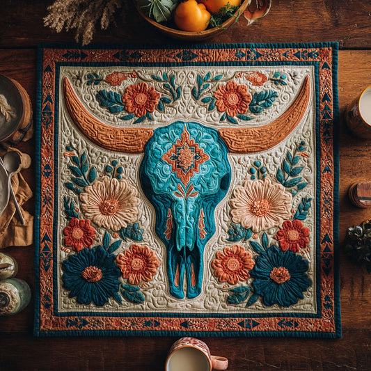 Floral Bison Table Topper NCU0NTV043